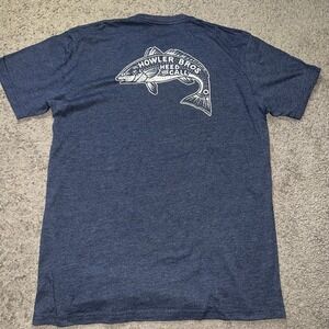 Howler Bros Men's Large Fish Design T-Shirt Outdoor Wear